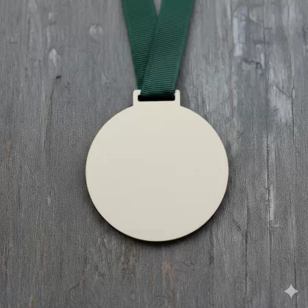 Medal okrągły 10x10 cm - pusty